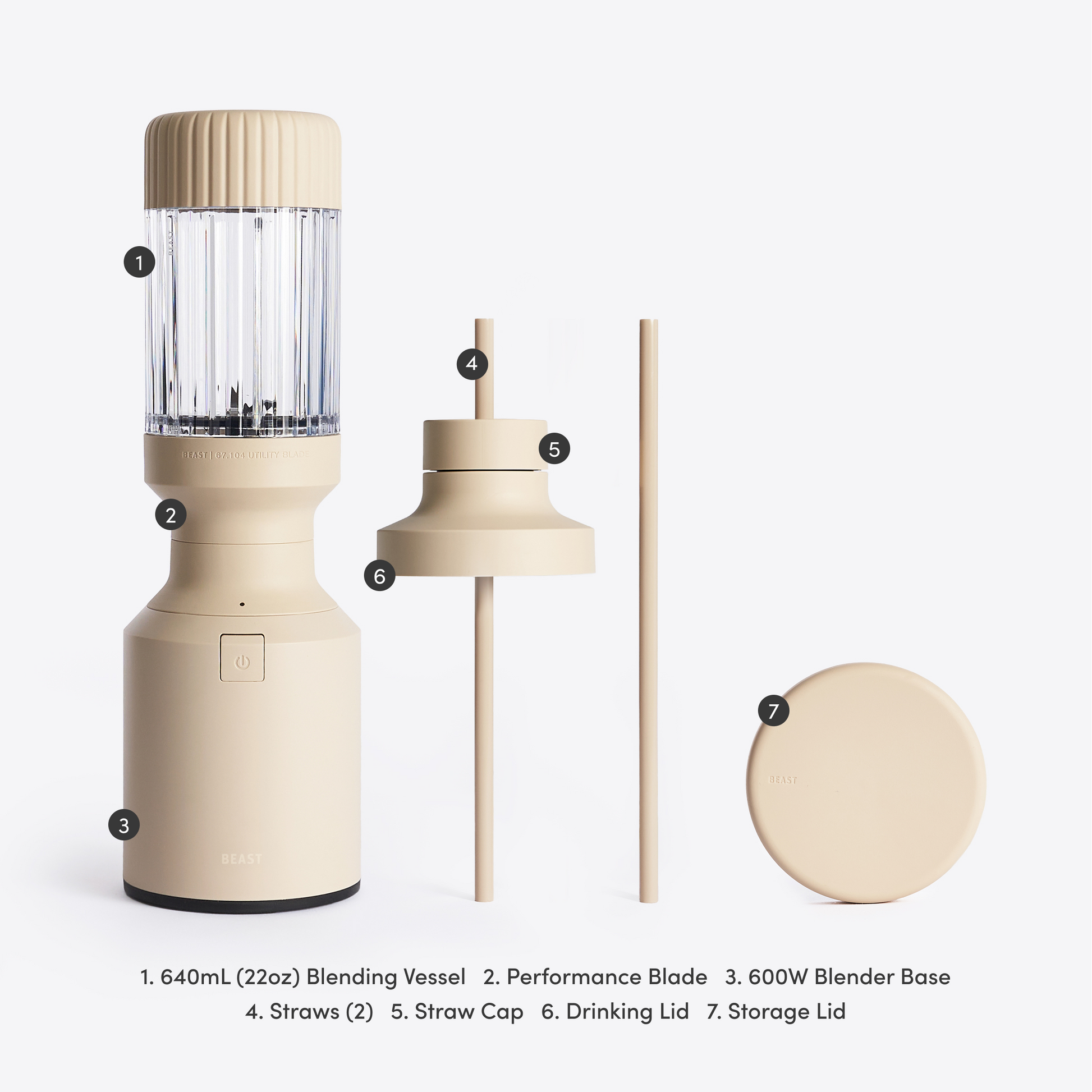 Hydro NEST™ Blend-Sip-Go Portable Power Blender